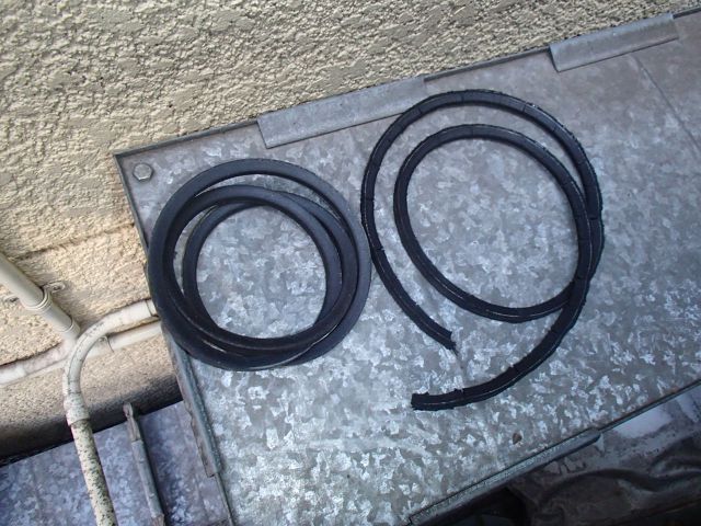 ベルトが切れていた ベルトが切れていた