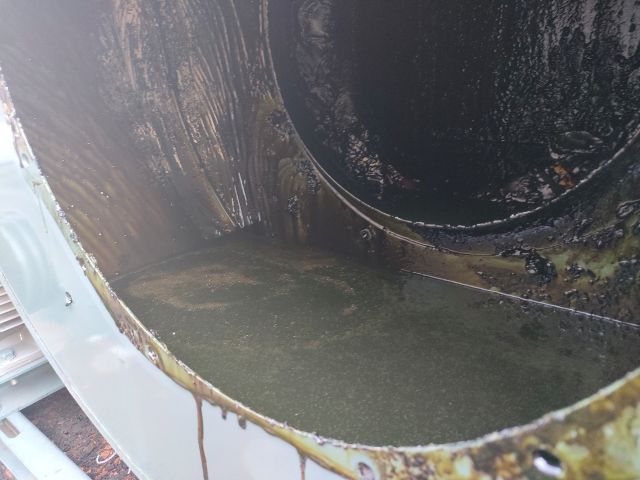 ケーシング内部の油だまり ケーシング内部の油だまり