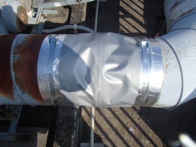 排気ファンのキャンバス 交換後 排気ファンのキャンバス 交換後