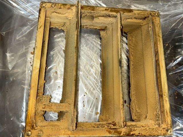 防火ダンパー清掃前