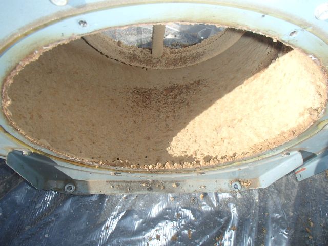 排気ファン ケーシング清掃前